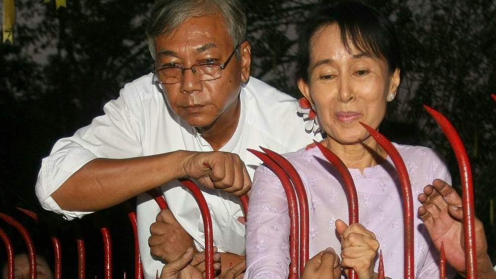 Le parti d'Aung San Suu Kyi désigne un ex-chauffeur comme candidat à la présidence