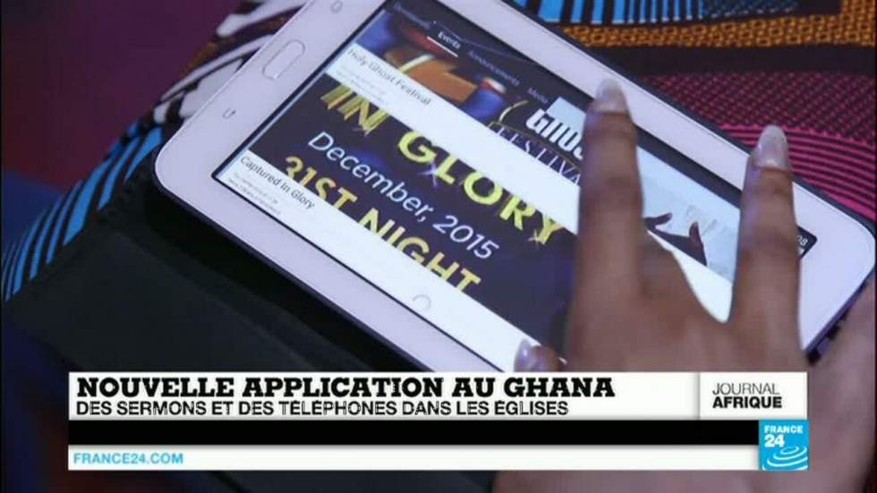 Au Ghana, des sermons... et des téléphones portables Au Ghana, des sermons... et des téléphones portables