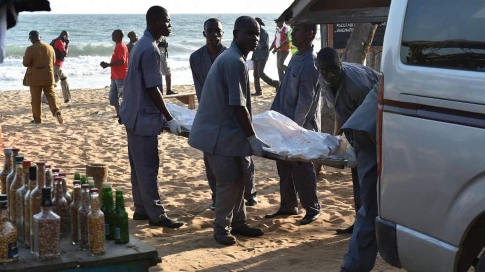 Une fusillade sur une plage de Grand-Bassam en Côte d'Ivoire fait au moins 16 morts Une fusillade sur une plage de Grand-Bassam en Côte d'Ivoire fait au moins 16 morts