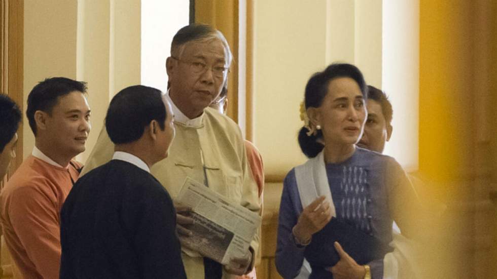 Birmanie : Htin Kyaw, un proche d'Aung San Suu Kyi, élu président