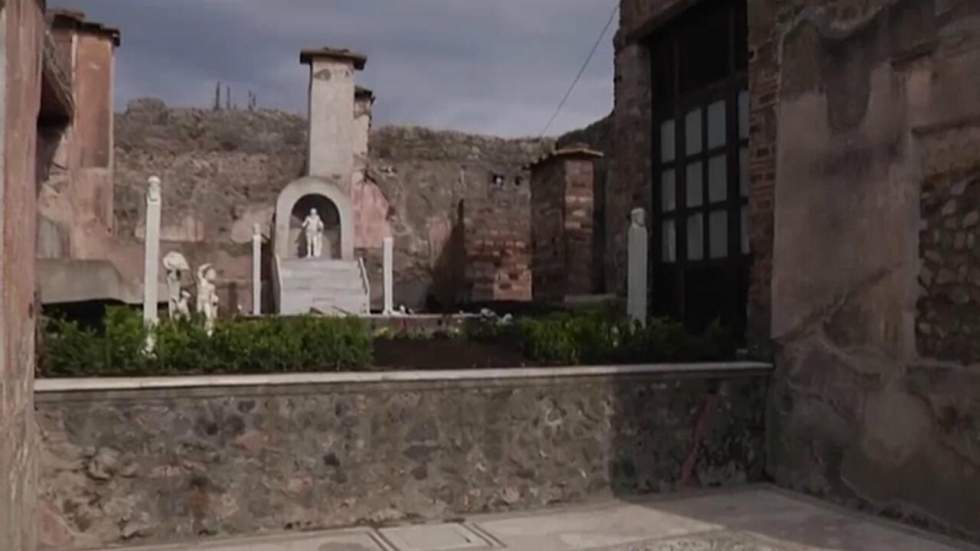 Vidéo : des maisons renaissent de leurs cendres à Pompéi Vidéo : des maisons renaissent de leurs cendres à Pompéi