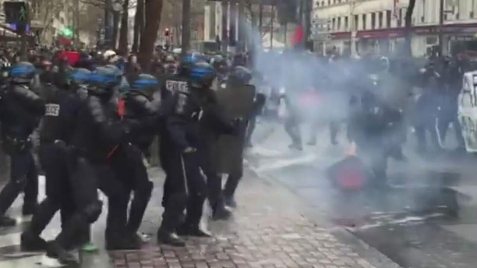 En images : des violences en marge de la manifestation contre la loi Travail