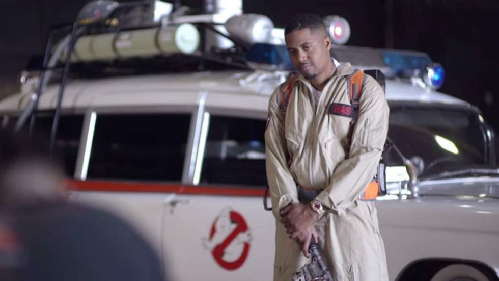 Le rappeur Nas imagine une collection de vêtements qui plaira aux fans de "Ghostbusters" Le rappeur Nas imagine une collection de vêtements qui plaira aux fans de "Ghostbusters"