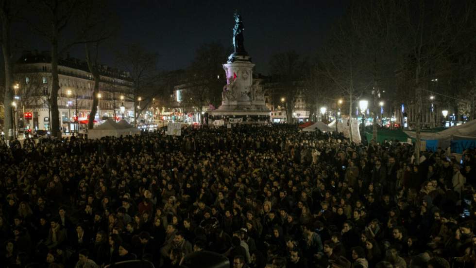 Au cœur du mouvement Nuit debout, place de la République