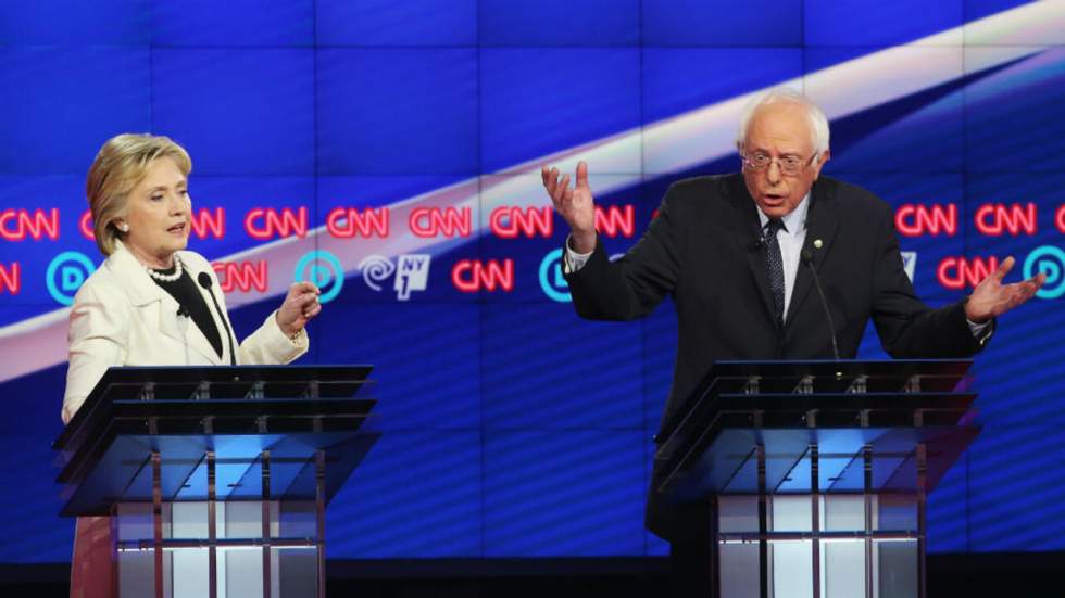 Débat houleux entre Clinton et Sanders avant la primaire de New York