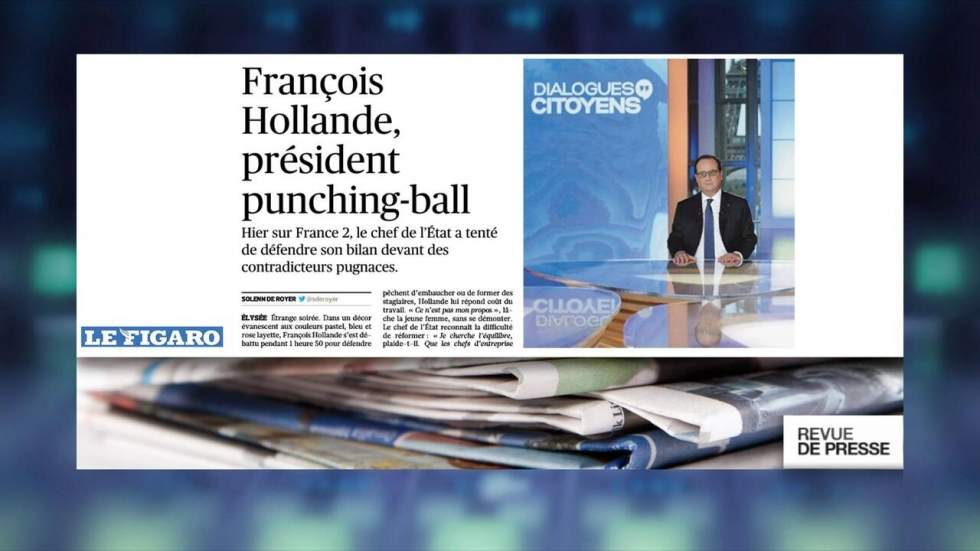 François Hollande, le président "puching-ball"