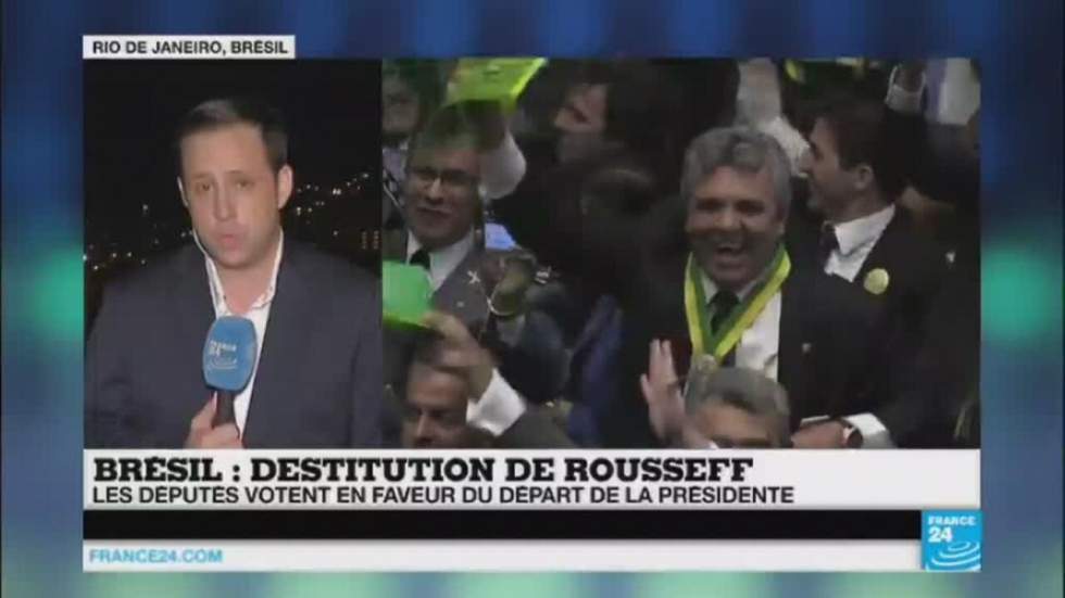 Brésil : les députés votent en faveur de la destitution de la présidente Dilma Rousseff