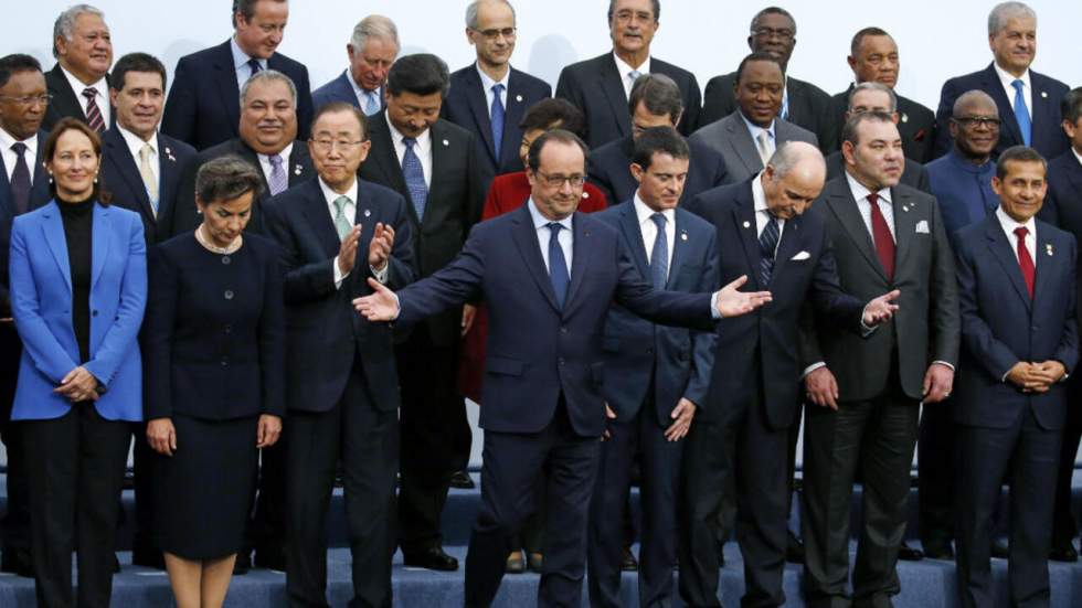 François Hollande, un leader écolo salué à l’étranger mais contesté en son pays François Hollande, un leader écolo salué à l’étranger mais contesté en son pays
