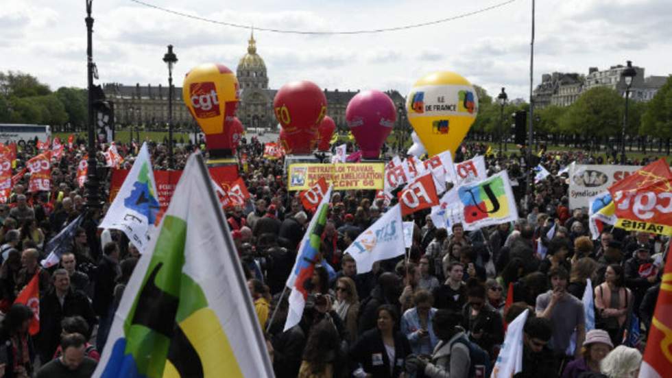 En images : mobilisation contre le projet de Loi travail à travers la France