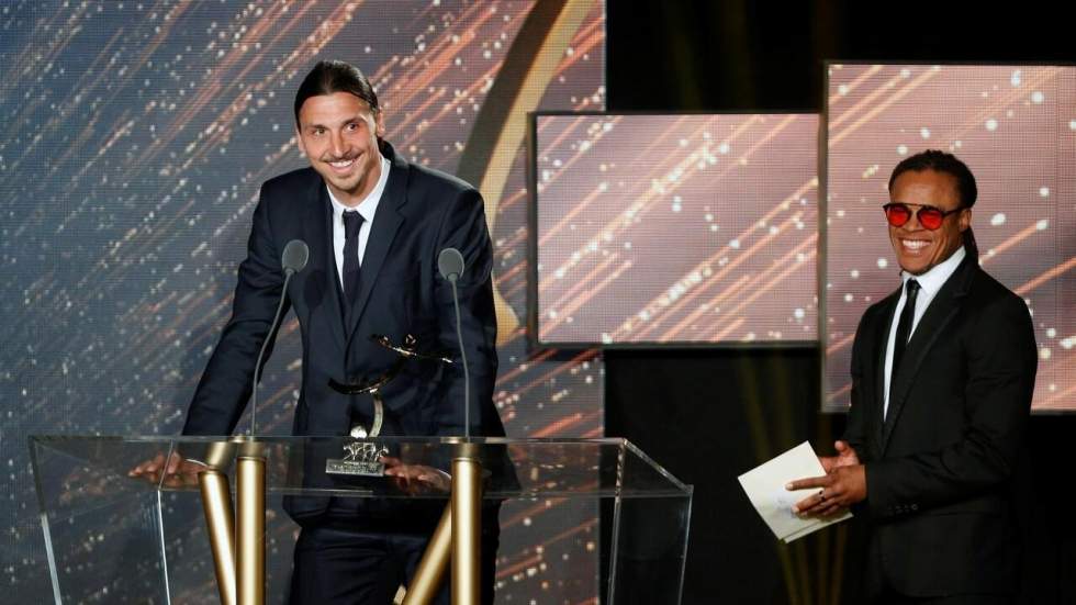 Ibrahimovic sacré meilleur joueur de Ligue 1, Blanc meilleur entraîneur Ibrahimovic sacré meilleur joueur de Ligue 1, Blanc meilleur entraîneur
