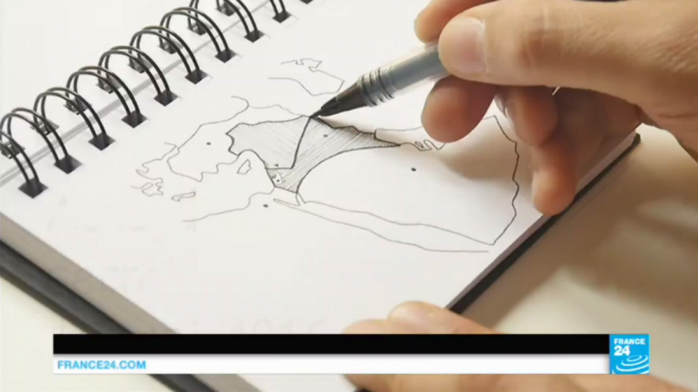 L'info en dessin : il y a 100 ans, les accords Sykes-Picot redessinaient le Moyen-Orient