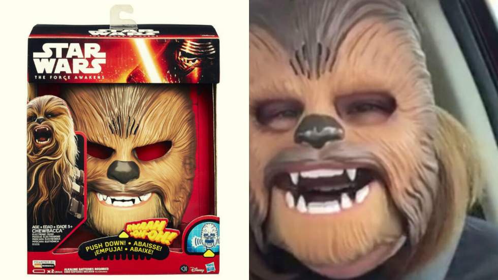 Où se procurer le masque Chewbacca pour rigoler autant que cette Américaine sur Facebook ?