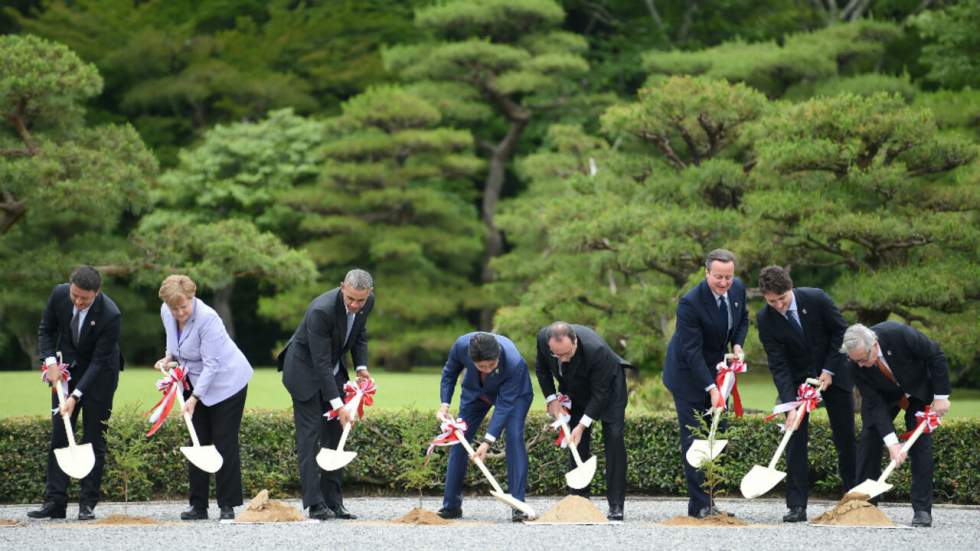 Au Japon, le sommet du G7 ouvre les débats sur l'économie mondiale et le terrorisme