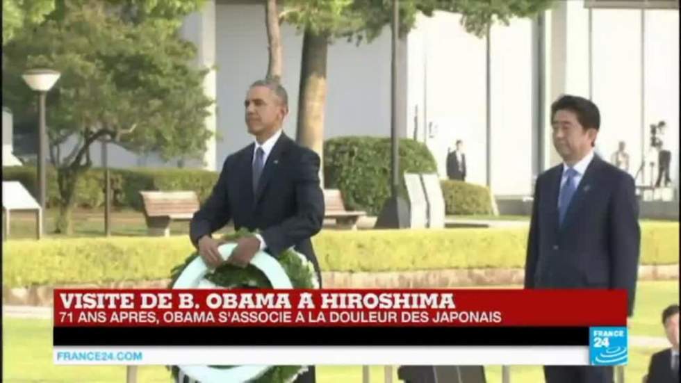 À Hiroshima, Barack Obama appelle à un monde sans arme nucléaire