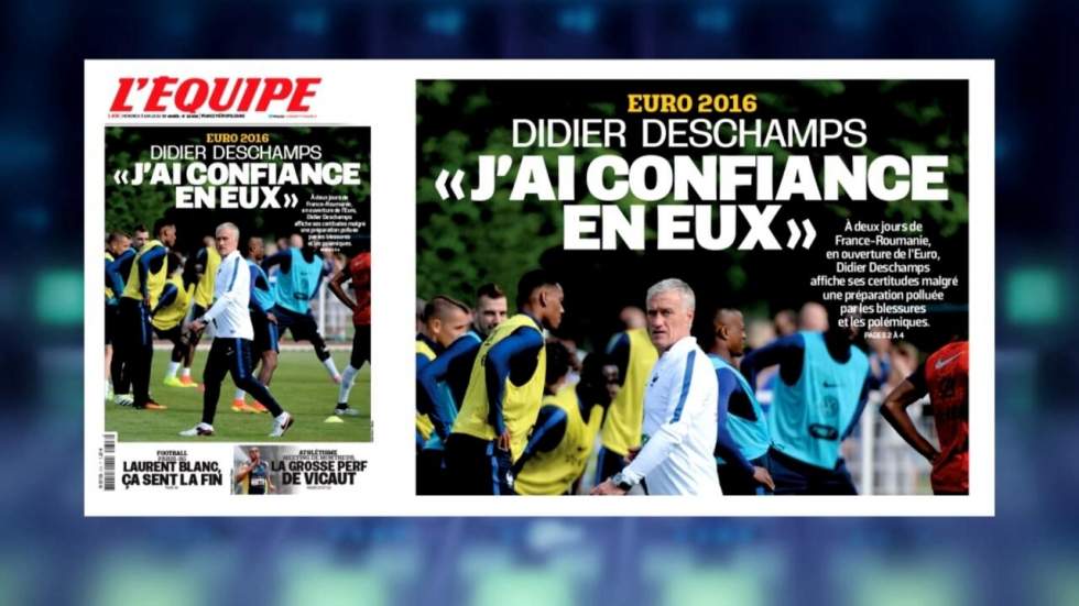 Deschamps sur les Bleus: "J'ai confiance en eux"