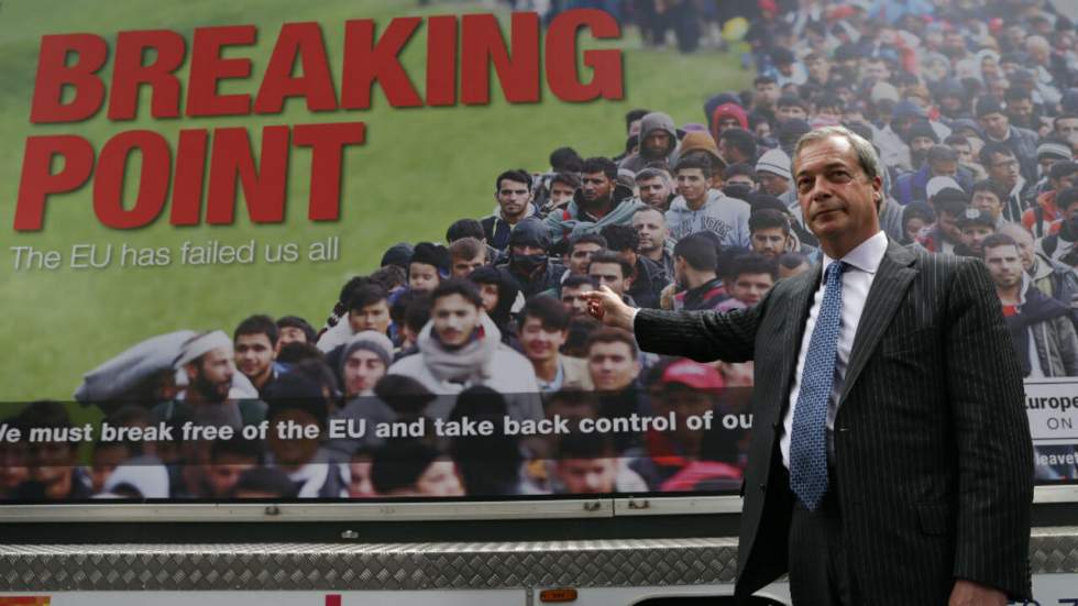 Brexit : l’affiche anti-migrants de Ukip, symbole d’une campagne de "caniveau"