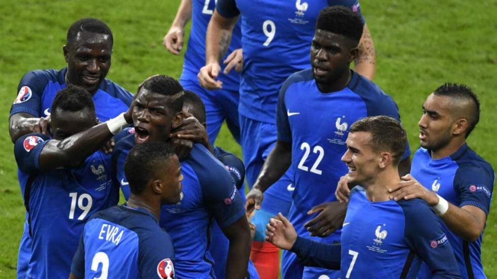 Euro-2016 : brillants face à l'Islande, les Bleus rejoignent le dernier carré