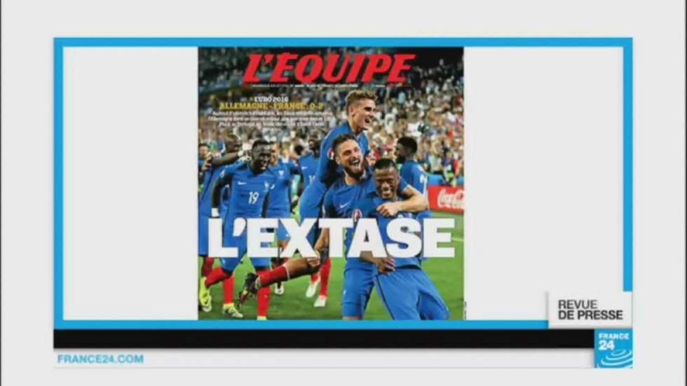 "L'extase" des Bleus