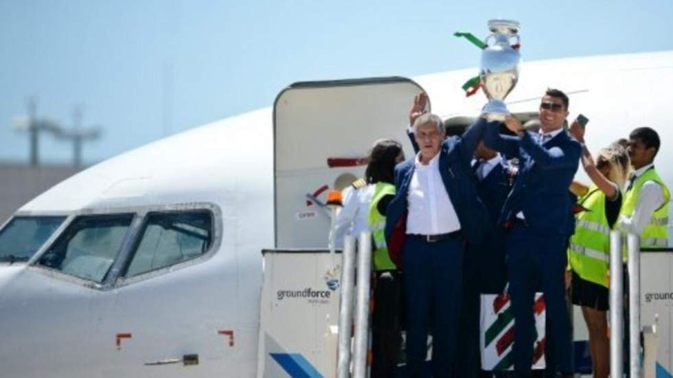 Euphorique, le Portugal fête le retour de ses champions Euphorique, le Portugal fête le retour de ses champions