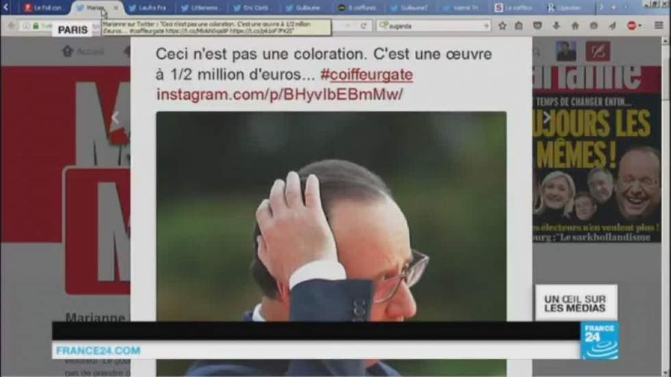 #CoiffeurGate: la coûteuse coloration de François Hollande #CoiffeurGate: la coûteuse coloration de François Hollande