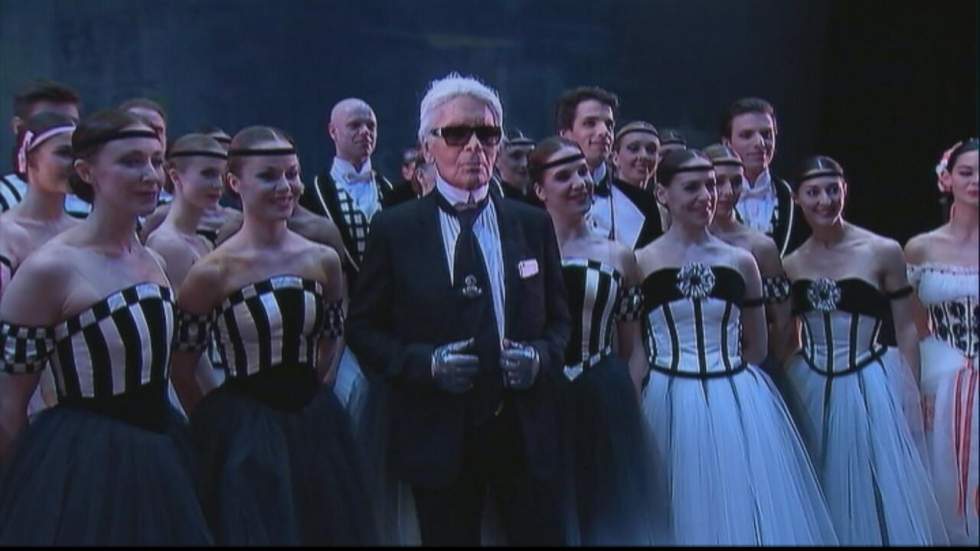 Karl Lagerfeld rhabille Balanchine à l'Opéra Bastille