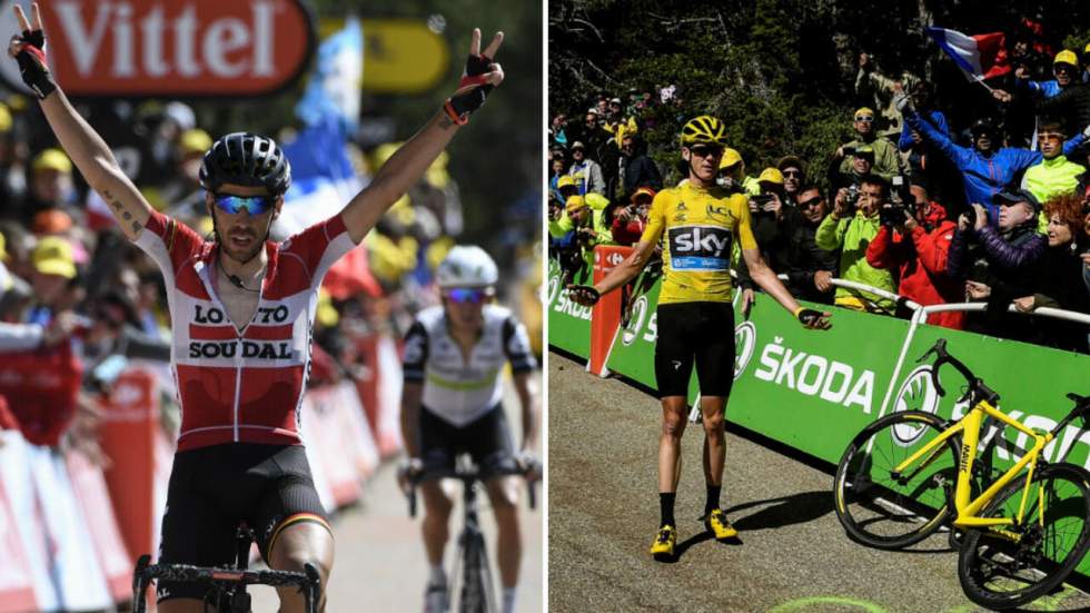 Tour de France-2016 : De Gendt remporte la 12e étape, Froome casse son vélo