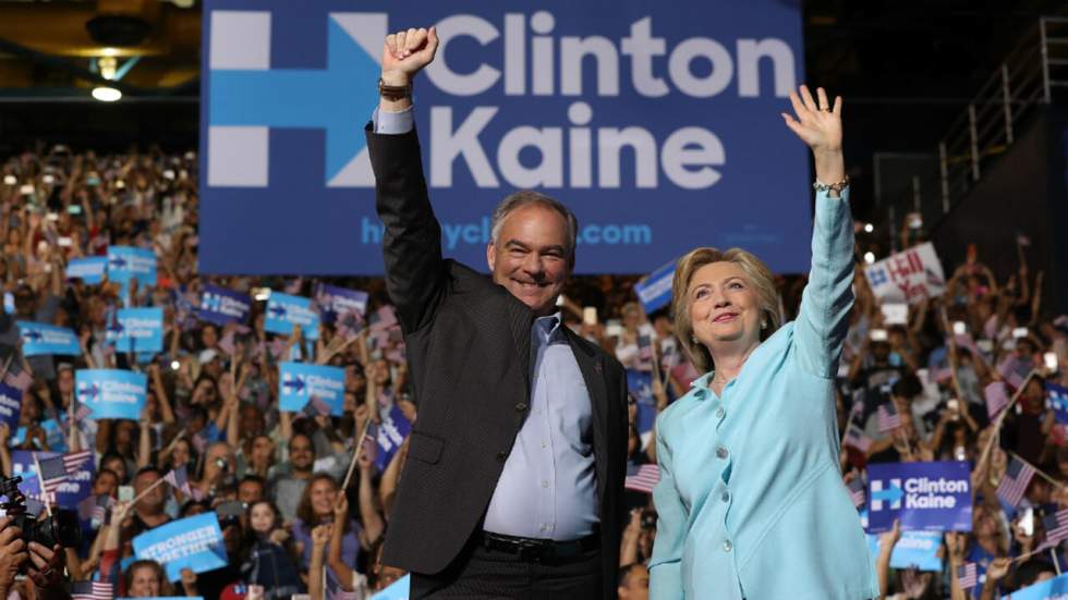 Présidentielle américaine : Hillary Clinton vante son ticket présidentiel anti-Trump Présidentielle américaine : Hillary Clinton vante son ticket présidentiel anti-Trump
