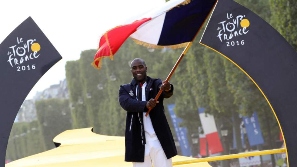 Teddy Riner porte-drapeau de la délégation française aux Jeux de Rio