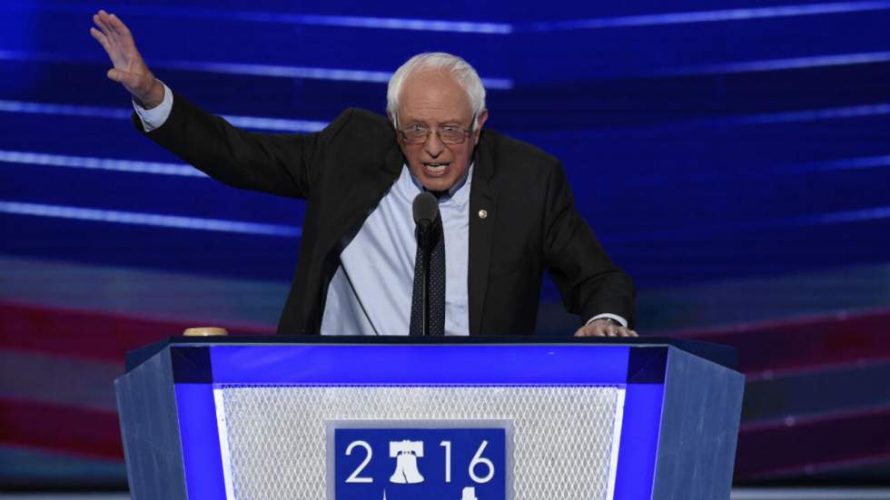 Convention démocrate : Bernie Sanders appelle ses partisans à soutenir Hillary Clinton