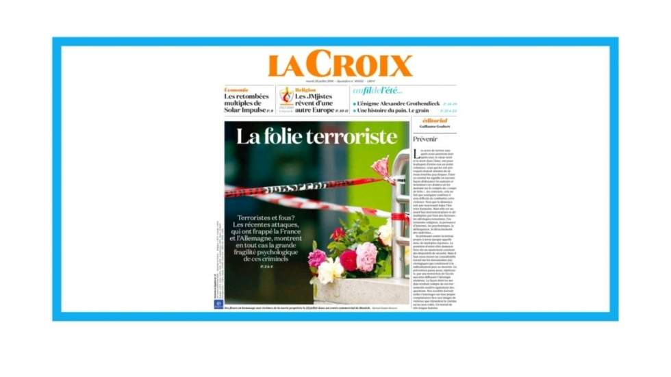 "La folie terroriste"