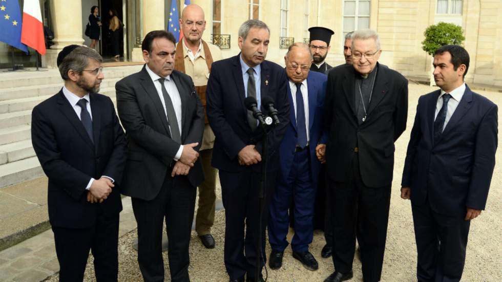 Attentat à Saint-Étienne-du-Rouvray : les représentants religieux affichent leur unité