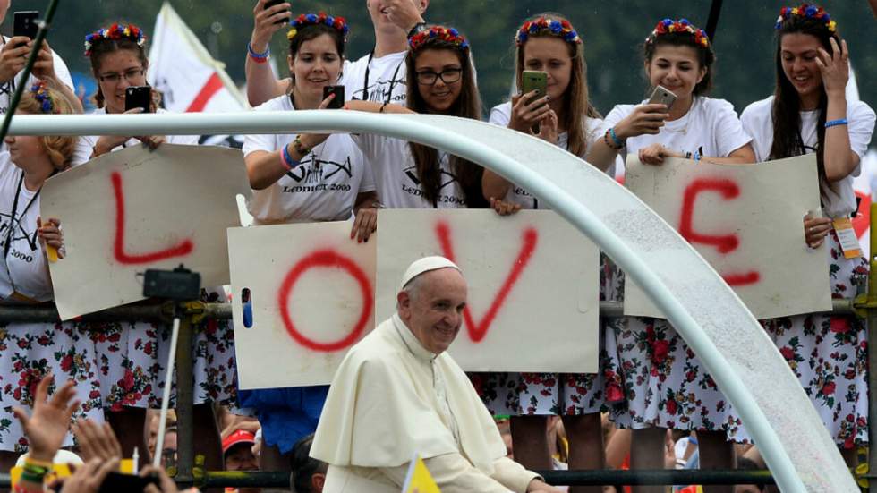 Aux JMJ, le pape François exhorte les jeunes à accueillir des réfugiés