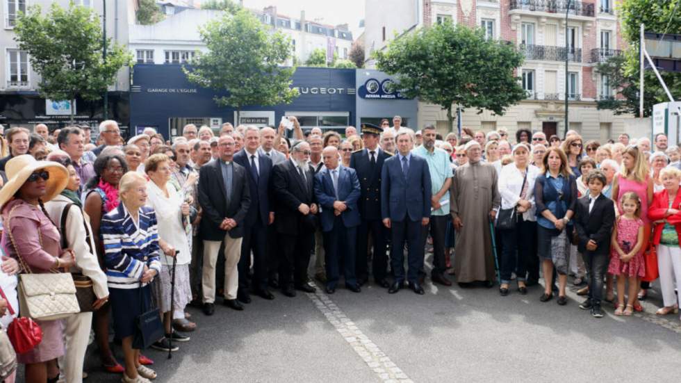 Hommage interreligieux au père Hamel : "Opposer l'amour à la haine"