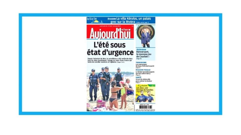 "L'été sous état d'urgence" "L'été sous état d'urgence"