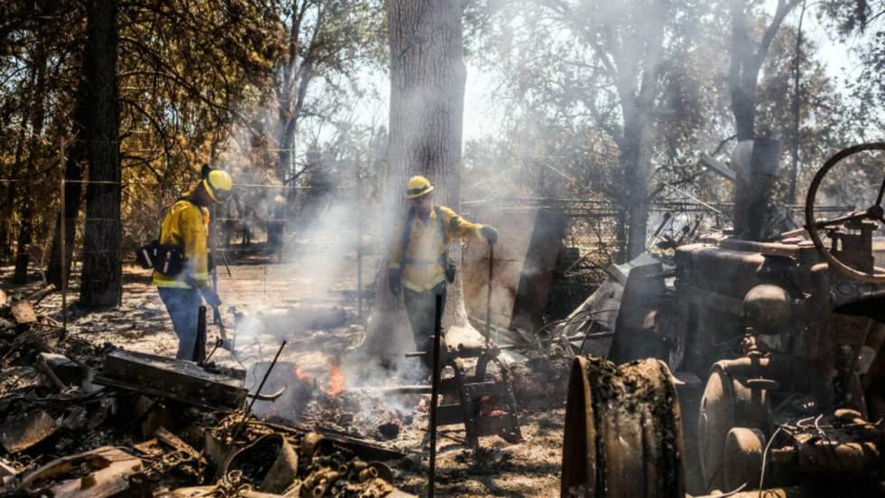 Un homme suspecté d'incendie criminel arrêté en Californie