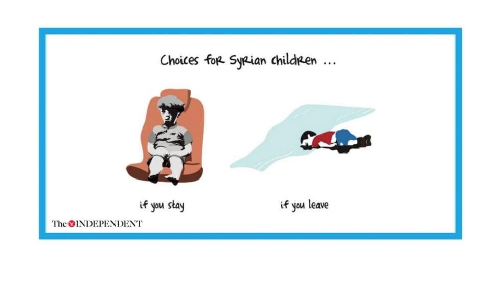 Le sort tragique des enfants syriens