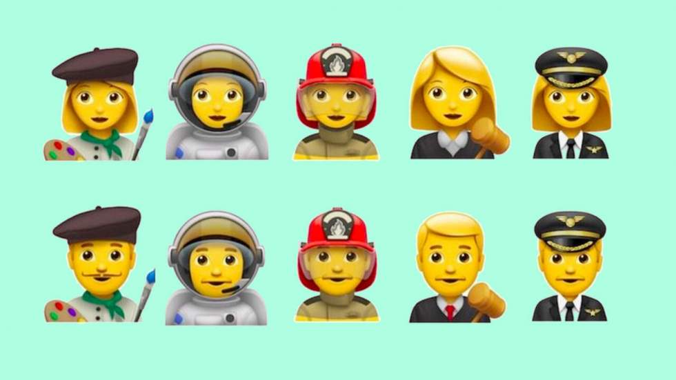 On sait à quoi ressembleront les émojis femme médecin, astronaute ou juge On sait à quoi ressembleront les émojis femme médecin, astronaute ou juge