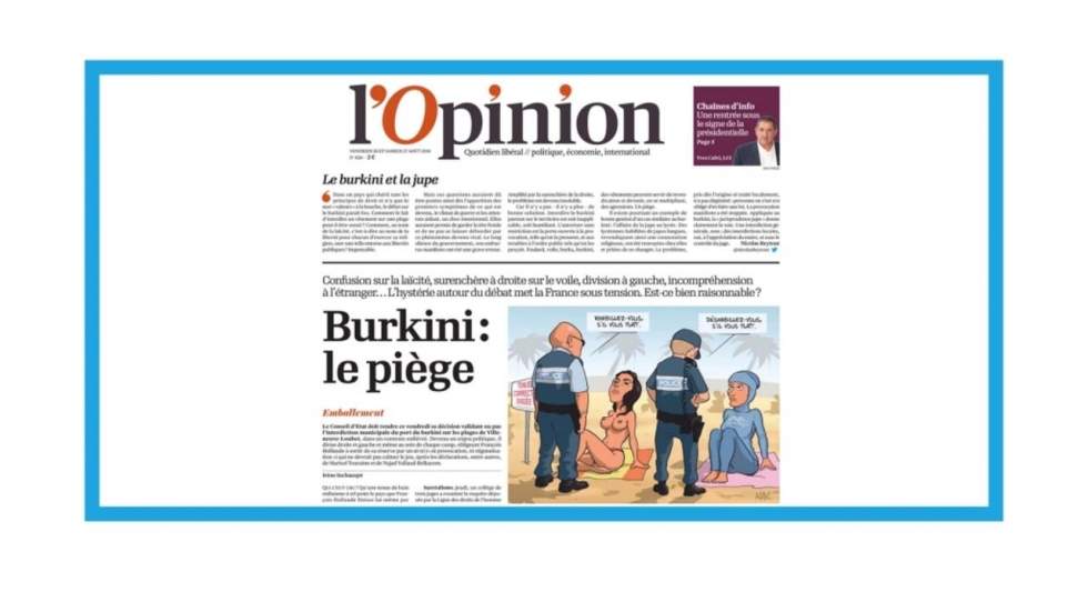 Burkini : le piège