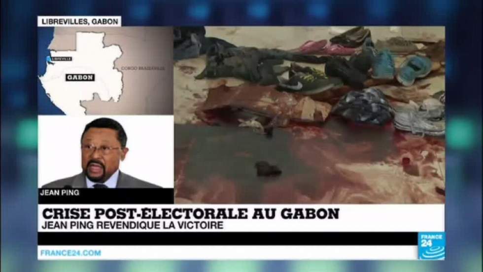 Gabon : Ping déplore entre "50 et 100 morts", le camp Bongo dément