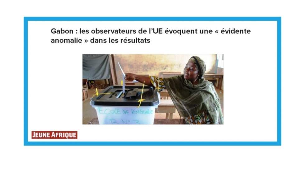 "La solution au Gabon ne viendra pas de l'intérieur"