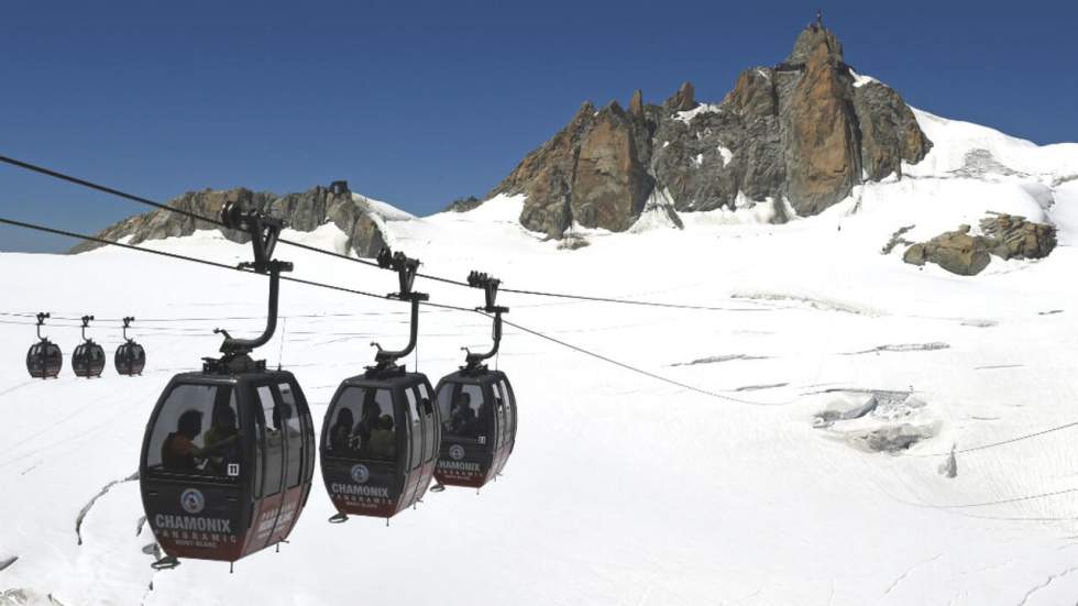 Le téléphérique bloqué dans le Mont-Blanc a été remis en route