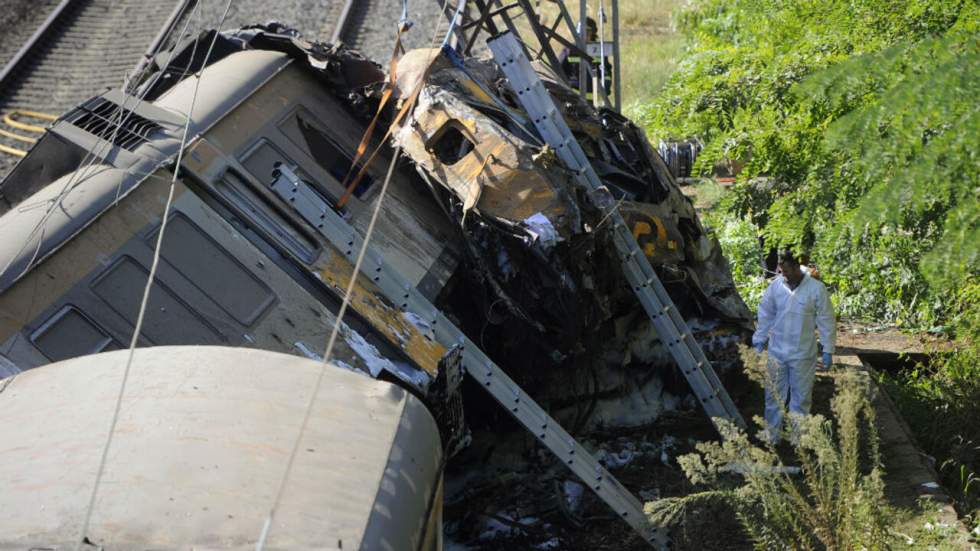 Espagne : plusieurs morts dans le déraillement d'un train en Galice