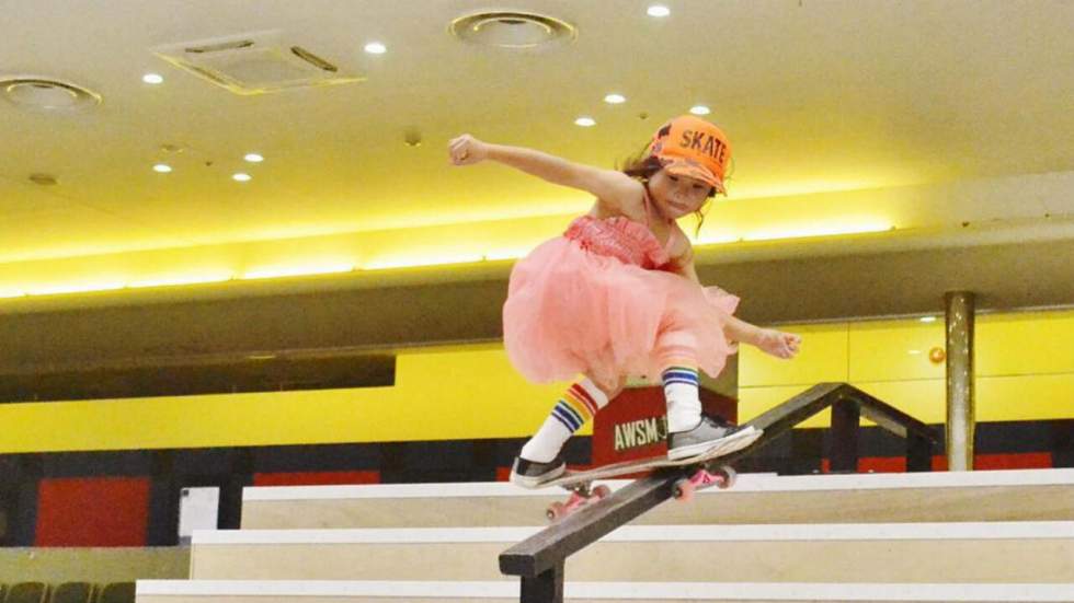 Sky Brown a 8 ans et elle est l'avenir du skate Sky Brown a 8 ans et elle est l'avenir du skate