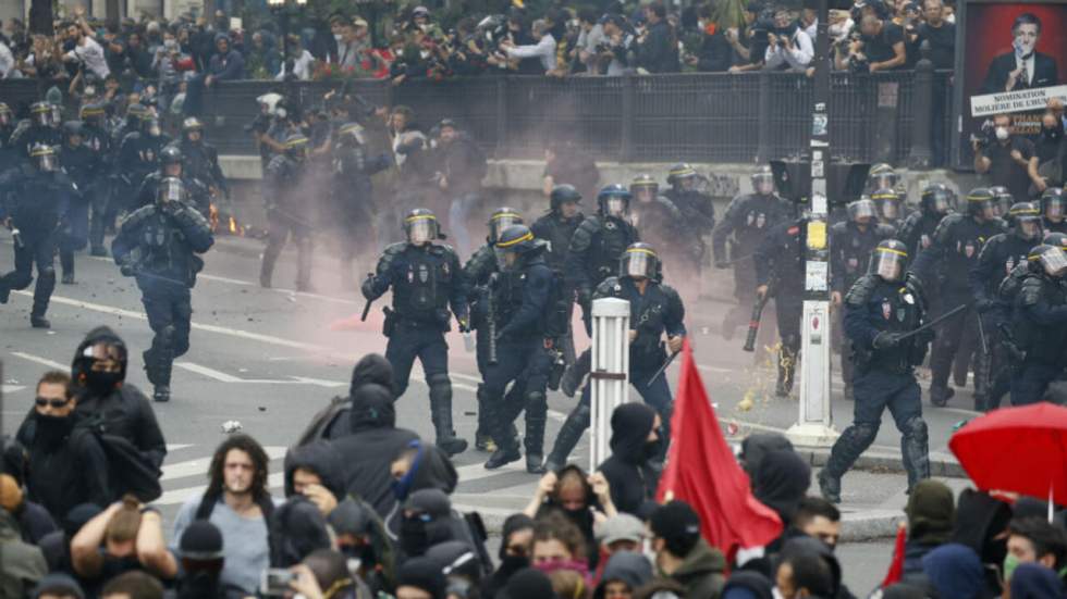 Des heurts à Paris lors de la manifestation contre la Loi travail