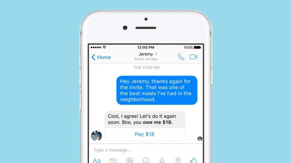 Facebook Messenger teste des outils de paiement et de sondages