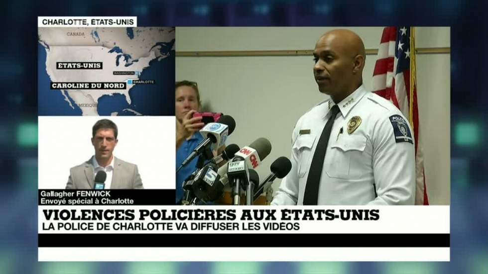 États-Unis : la police de Charlotte publie des vidéos de la mort de Keith Scott