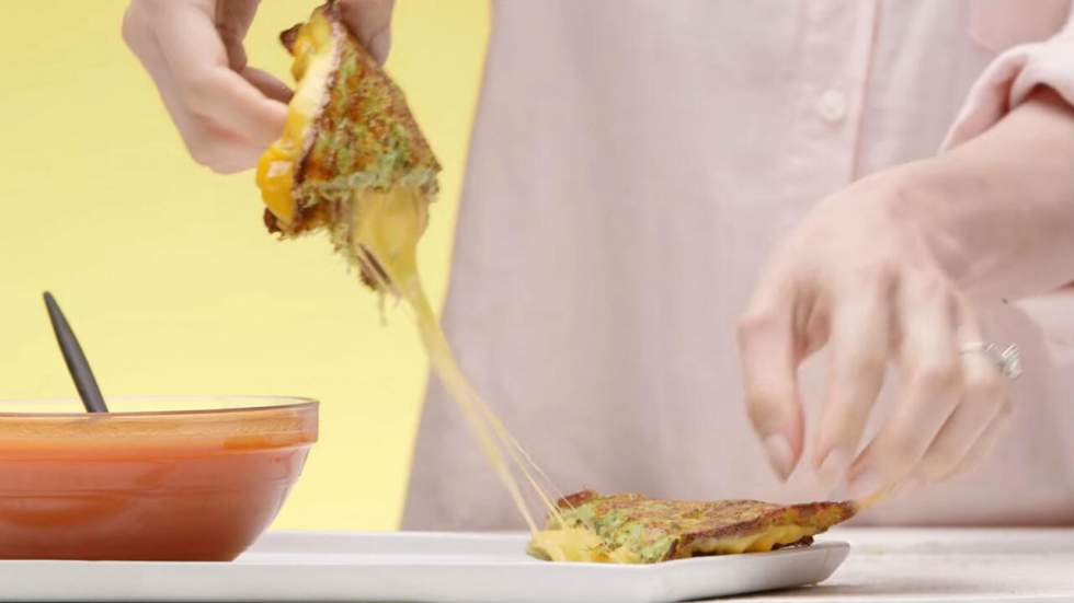 Salut toi, petit grilled cheese sans pain et sans gluten Salut toi, petit grilled cheese sans pain et sans gluten