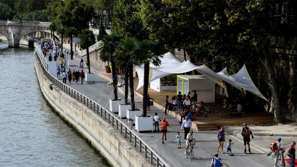 Paris : les berges de Seine rive droite rendues aux piétons Paris : les berges de Seine rive droite rendues aux piétons