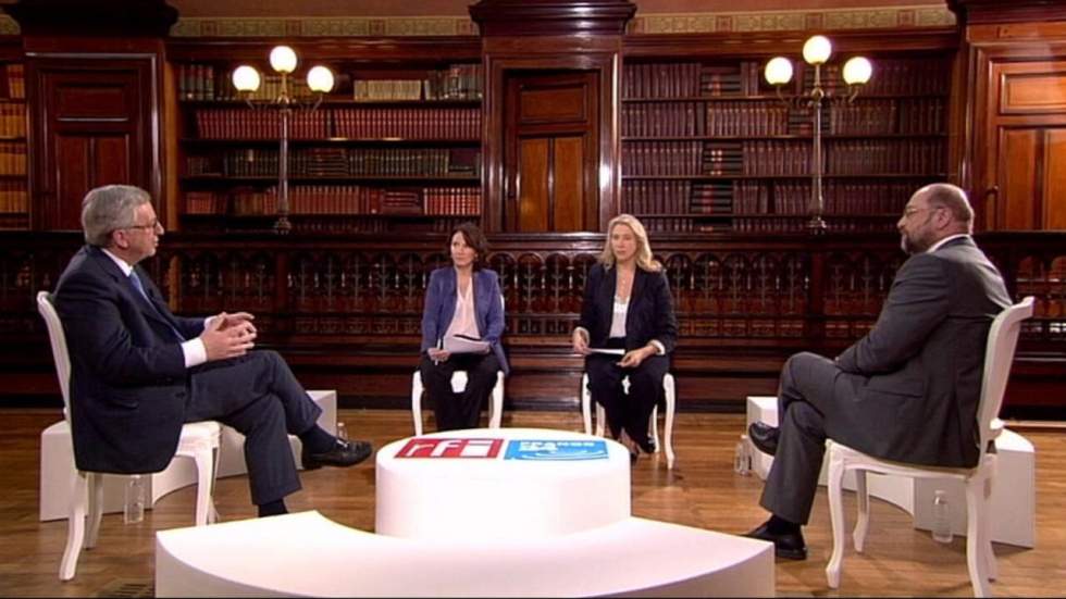 Débat Juncker - Schulz : "Quel avenir pour l'Europe ?" Débat Juncker - Schulz : "Quel avenir pour l'Europe ?"