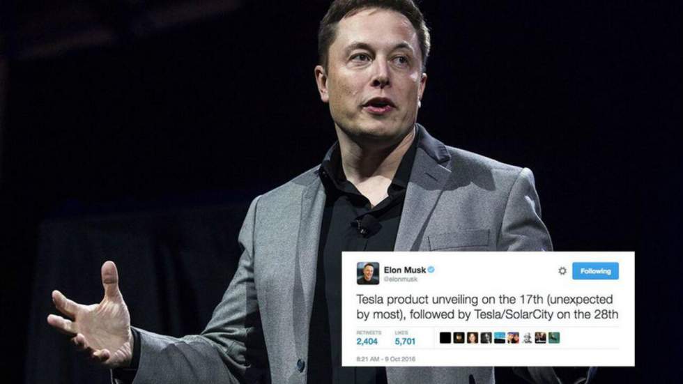 Elon Musk promet sur Twitter la présentation d'un nouveau produit Tesla la semaine prochaine